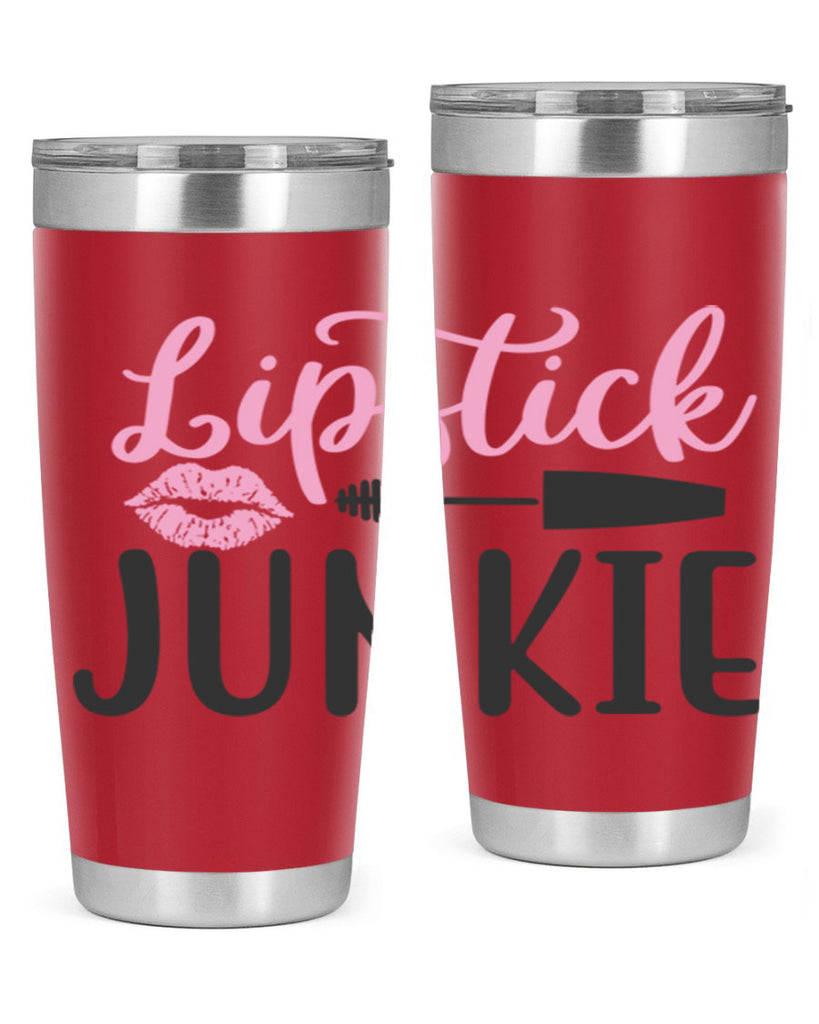 lipstick junkie Style 154#- make up- Tumbler