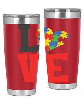 love Style 29#- autism- Tumbler