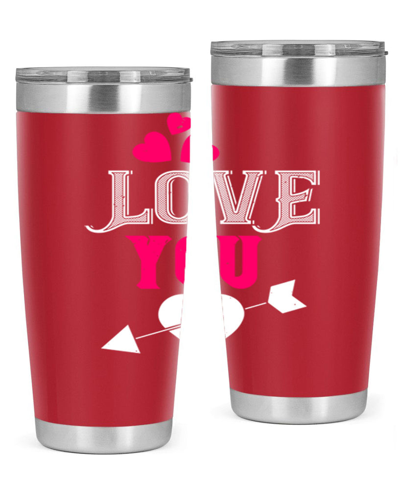 love you 42#- valentines day- Tumbler