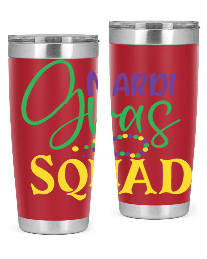 mardi gras squad 78#- mardi gras- Tumbler