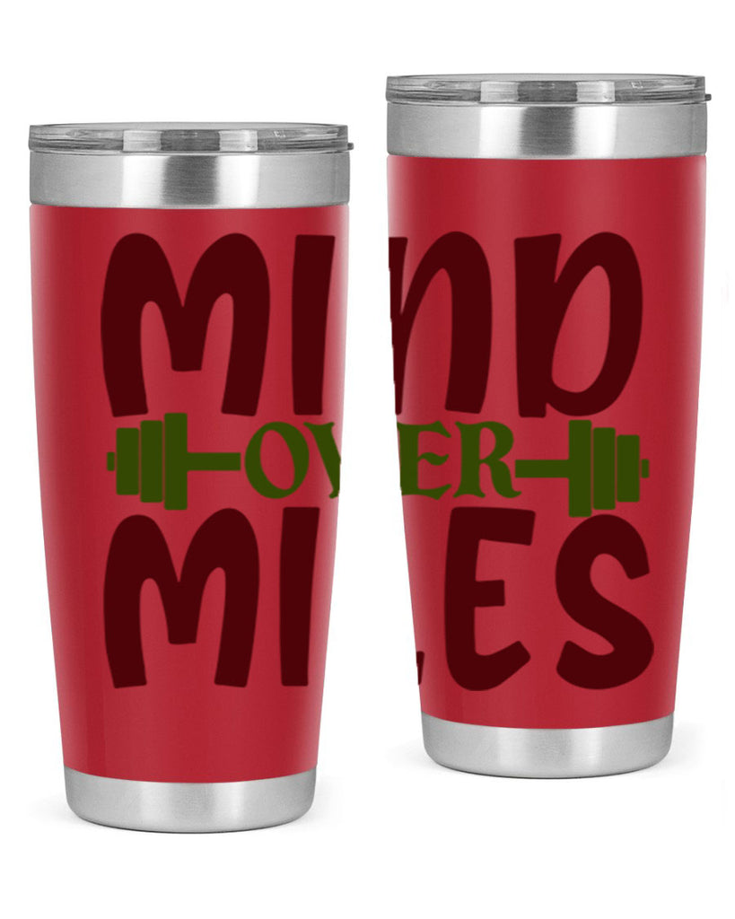 mind over miles 29#- gym- Tumbler