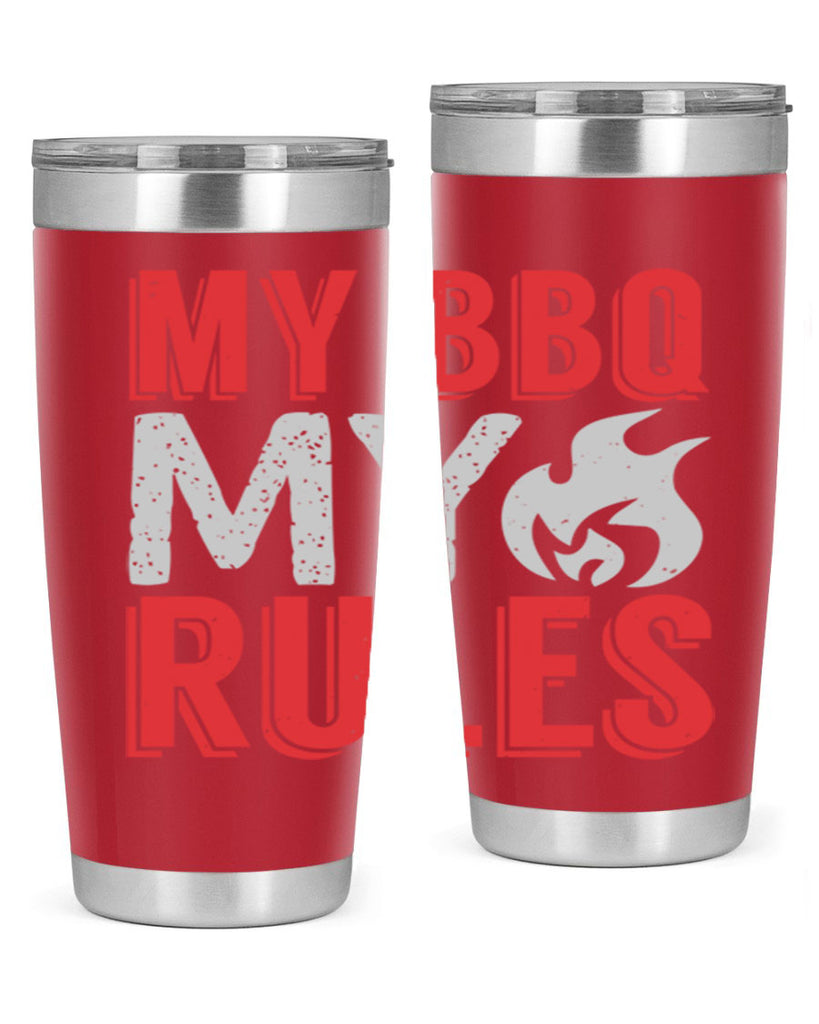 my bbq my rule 22#- bbq- Tumbler
