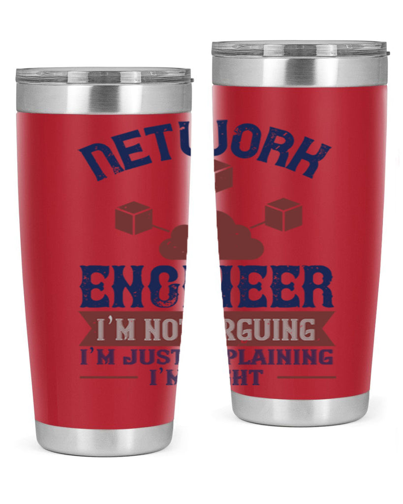 network engineer I am not arguing Im just explaining im right Style 42#- engineer- tumbler