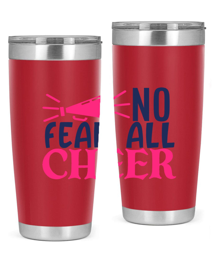 no fear all cheer 1739#- cheer- Tumbler