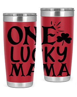 one lucky mama Style 34#- autism- Tumbler