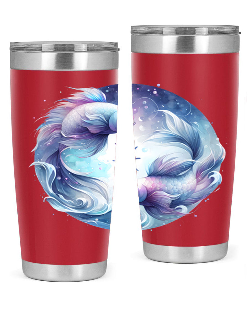 pisces 349#- zodiac- Tumbler