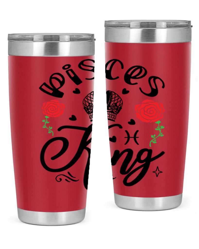 pisces king 375#- zodiac- Tumbler
