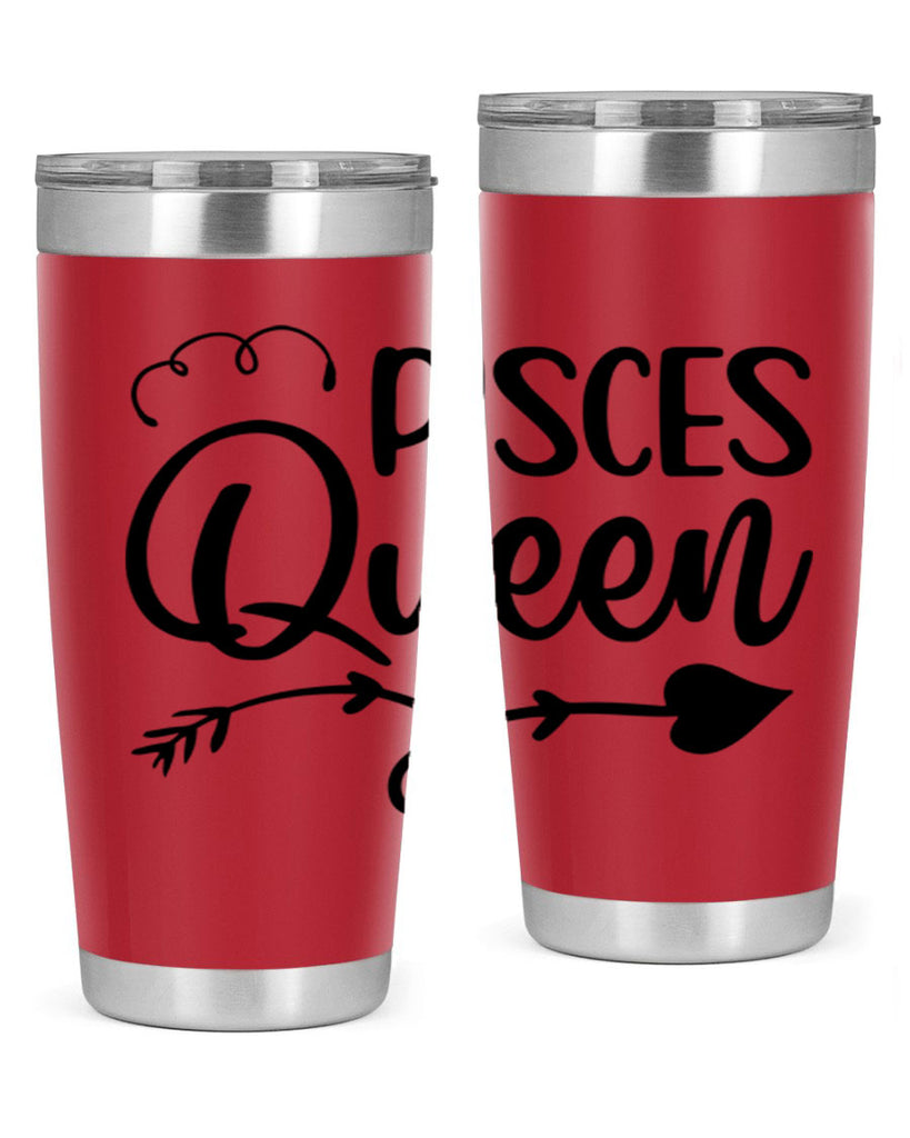 pisces queen 379#- zodiac- Tumbler