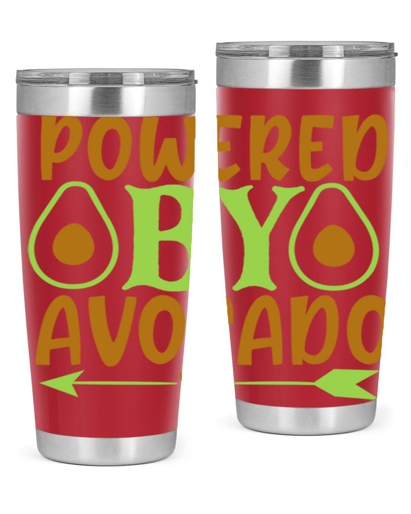 powered by avocado 3#- avocado- Tumbler