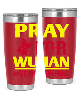pray for wuhan coronavirus Style 27#- corona virus- Tumbler