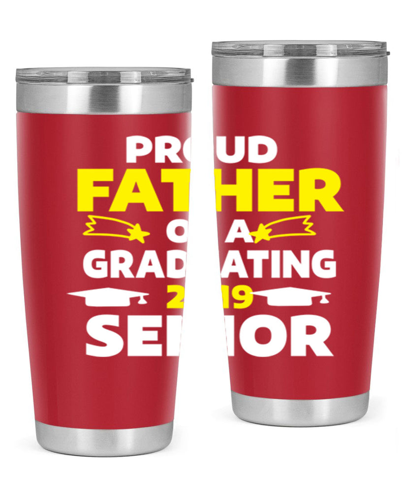 proud father of a graduating 264#- fathers day- Tumbler