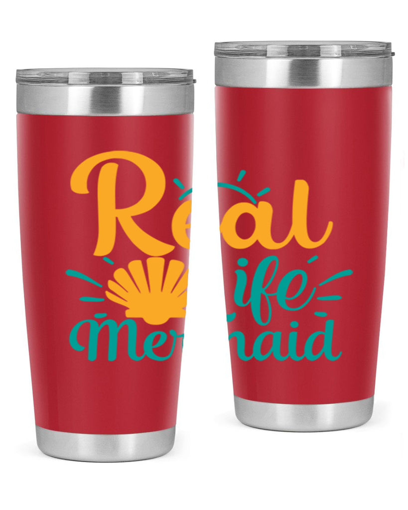 real life mermaid Style 79#- summer- Tumbler