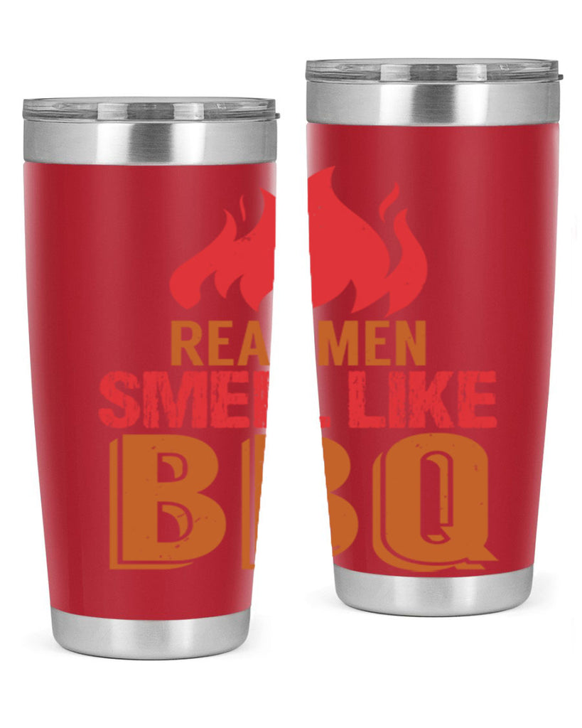 real men smell like bbq 16#- bbq- Tumbler