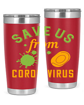 save us from coronavirus Style 24#- corona virus- Tumbler