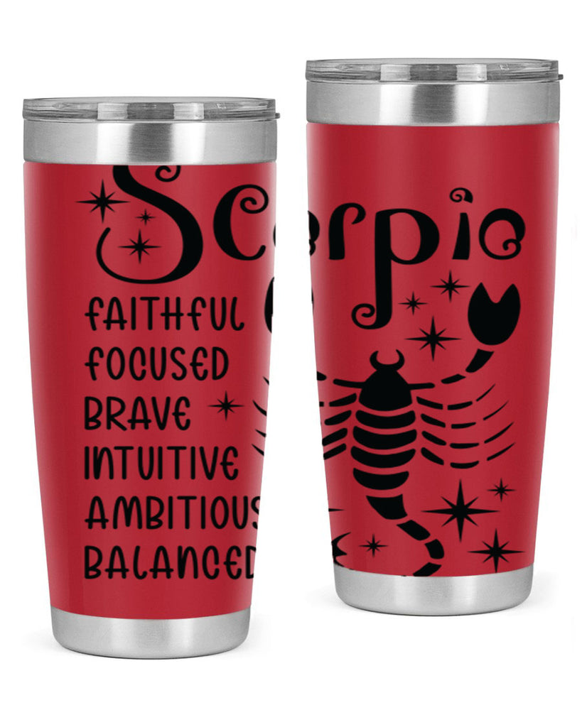 scorpio 431#- zodiac- Tumbler