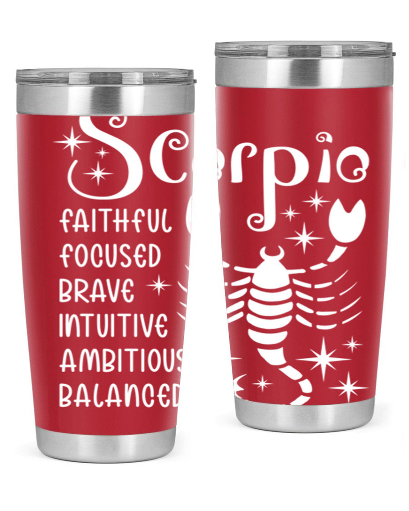 scorpio 435#- zodiac- Tumbler