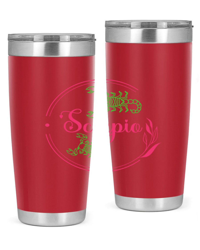 scorpio 437#- zodiac- Tumbler