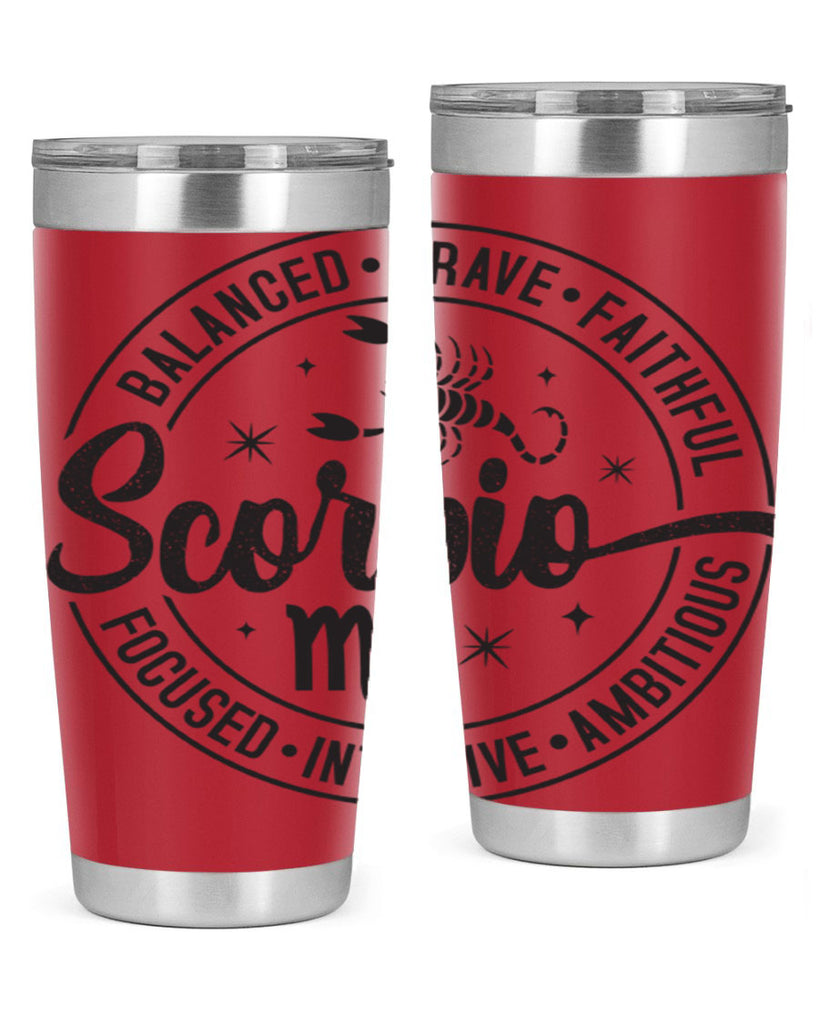 scorpio 438#- zodiac- Tumbler