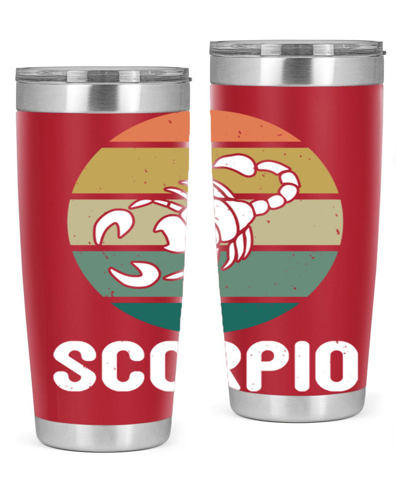 scorpio 451#- zodiac- Tumbler