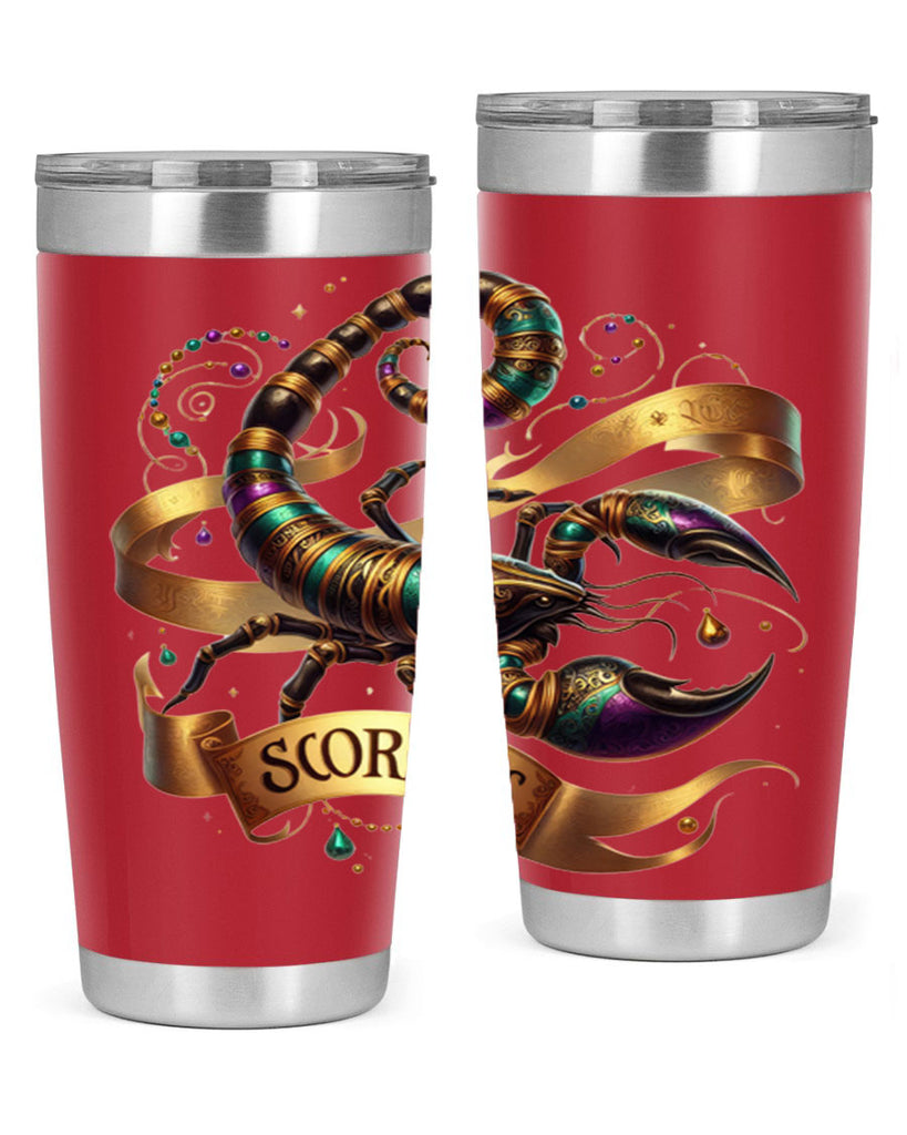 scorpio 459#- zodiac- Tumbler