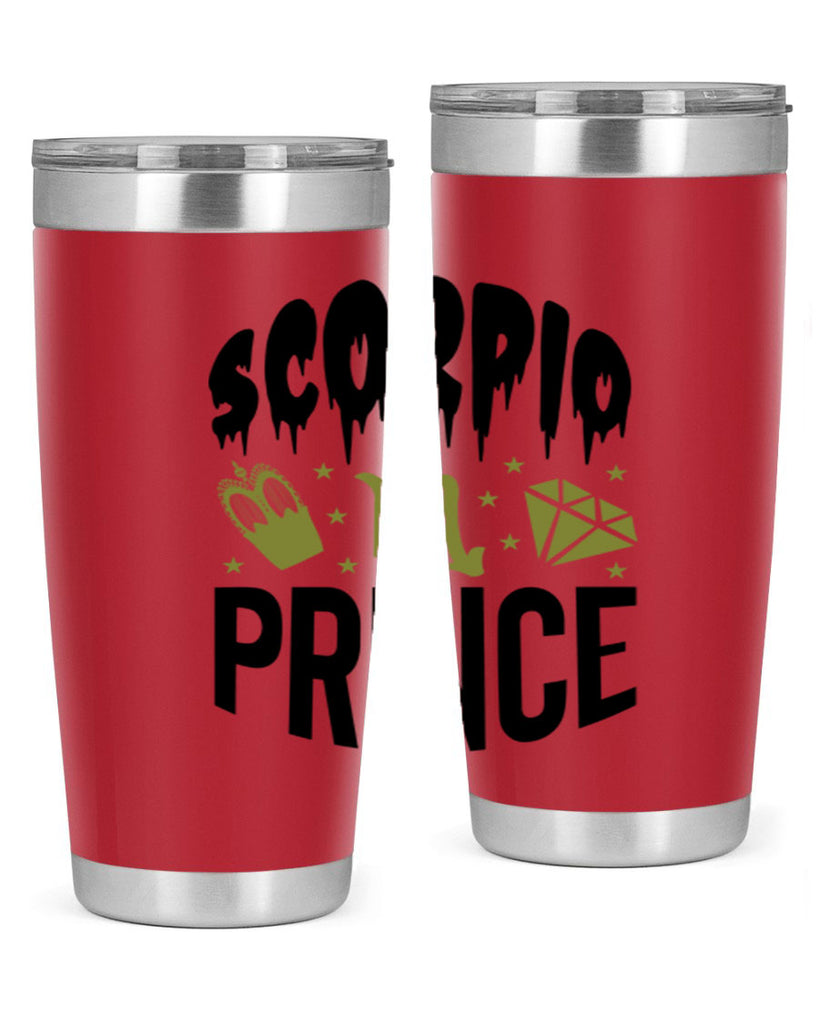 scorpio prince 445#- zodiac- Tumbler