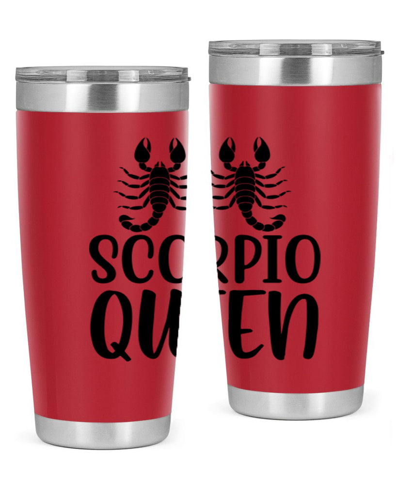 scorpio queen 446#- zodiac- Tumbler