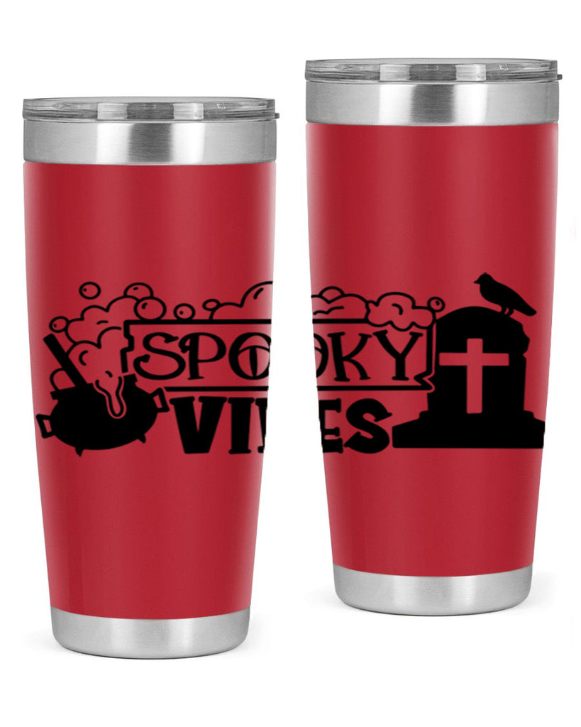 spooky vibes 20#- halloween- Tumbler