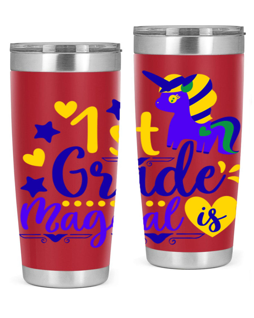 st grade magical 63#- mardi gras- Tumbler