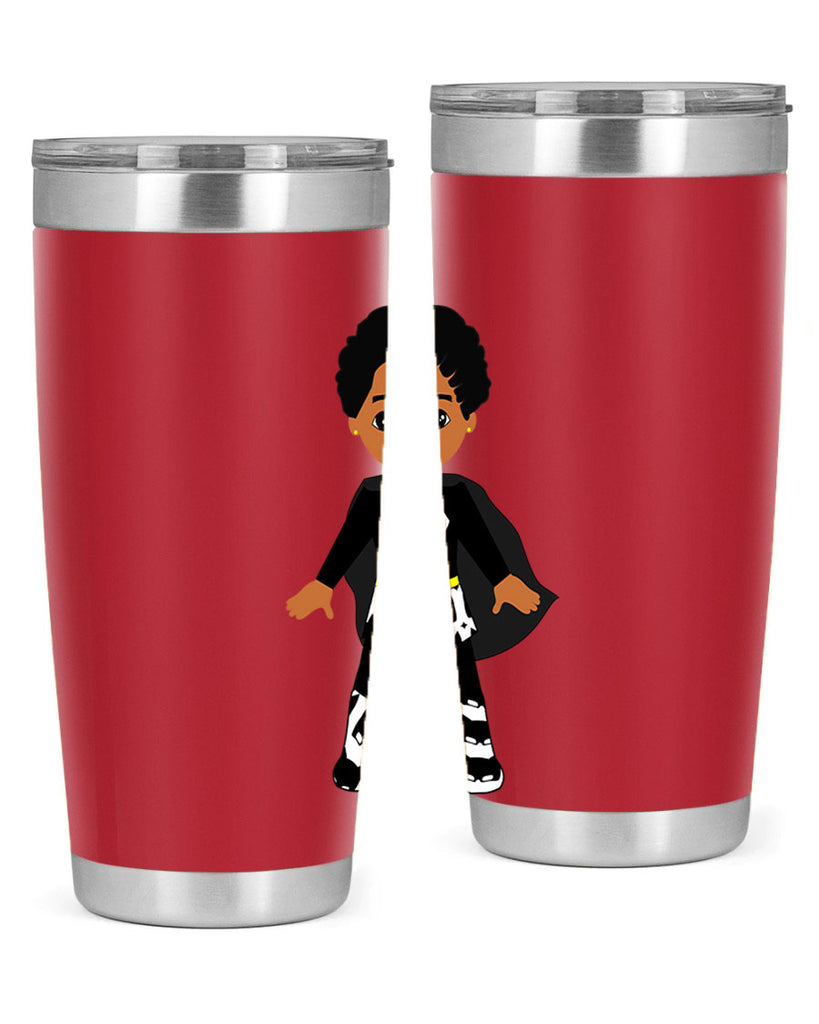super kid 11#- black men - boys- tumbler