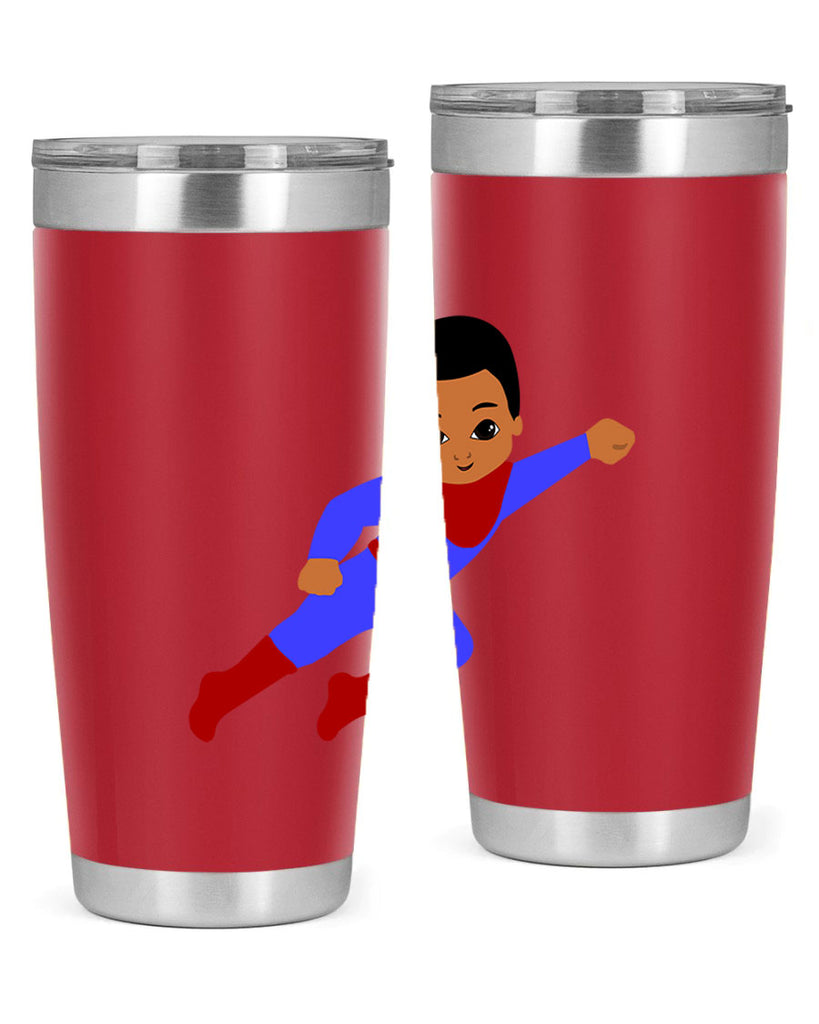 super kid 14#- black men - boys- tumbler