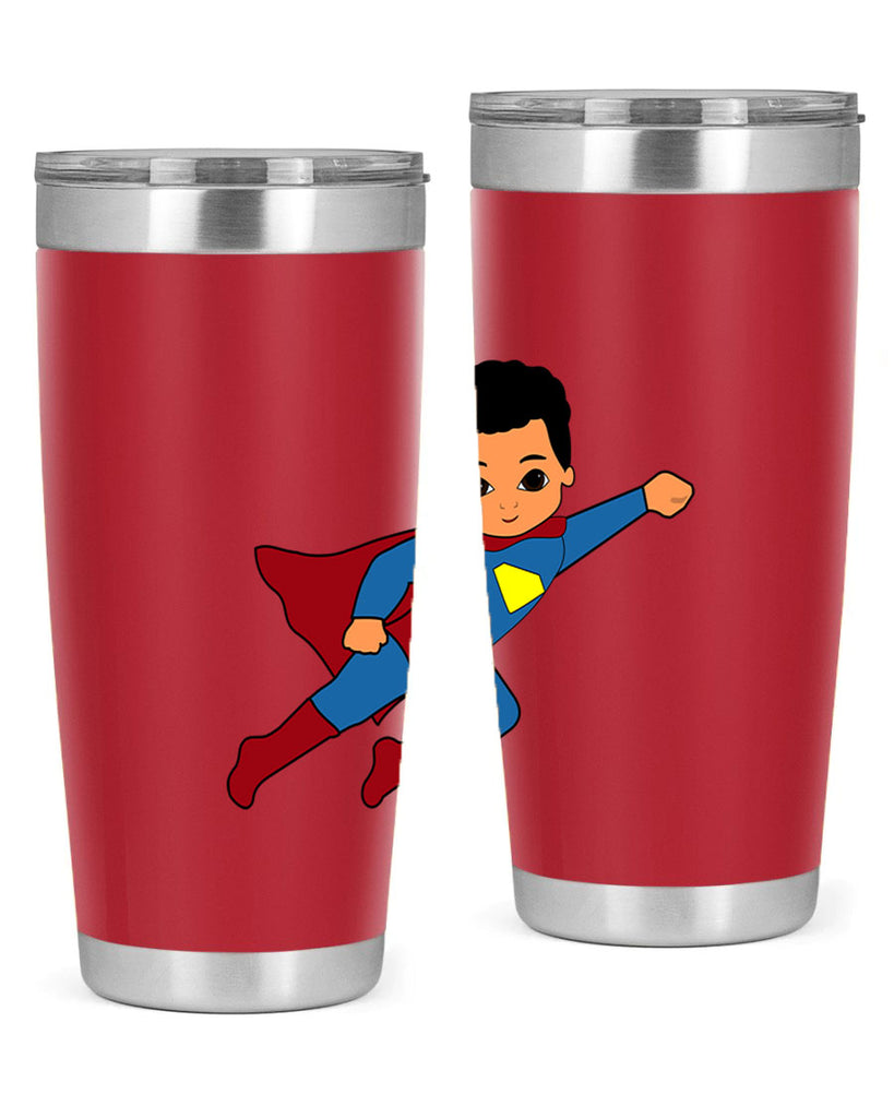 super kid 15#- black men - boys- tumbler