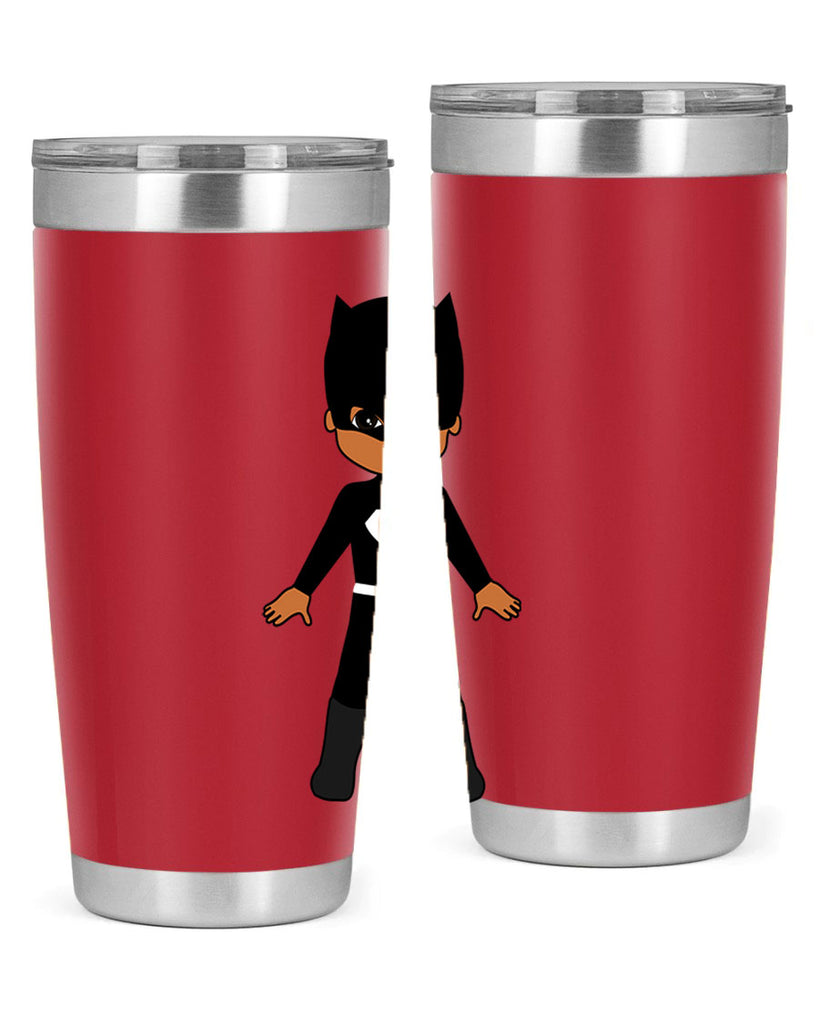 super kid 8#- black men - boys- tumbler