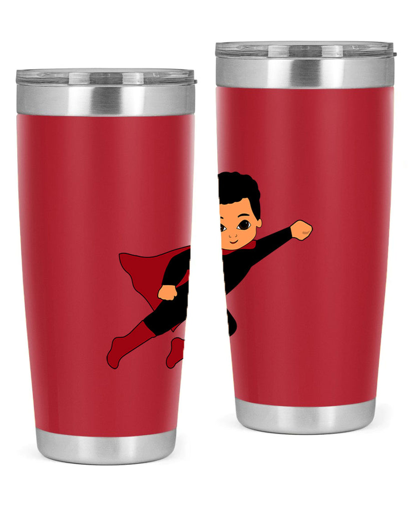 super kid 9#- black men - boys- tumbler