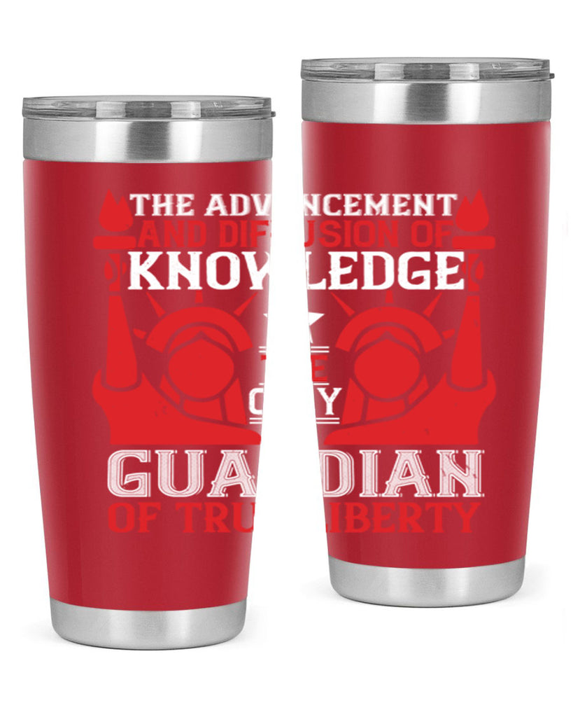 the advencement and diffusion of knowledge Style 190#- Fourt Of July- Tumbler