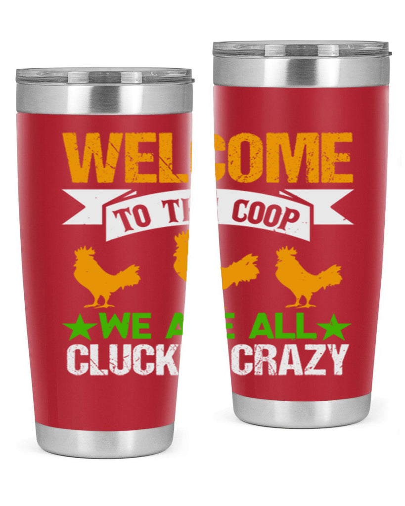 welcome to the coop 29#- farming and gardening- Tumbler
