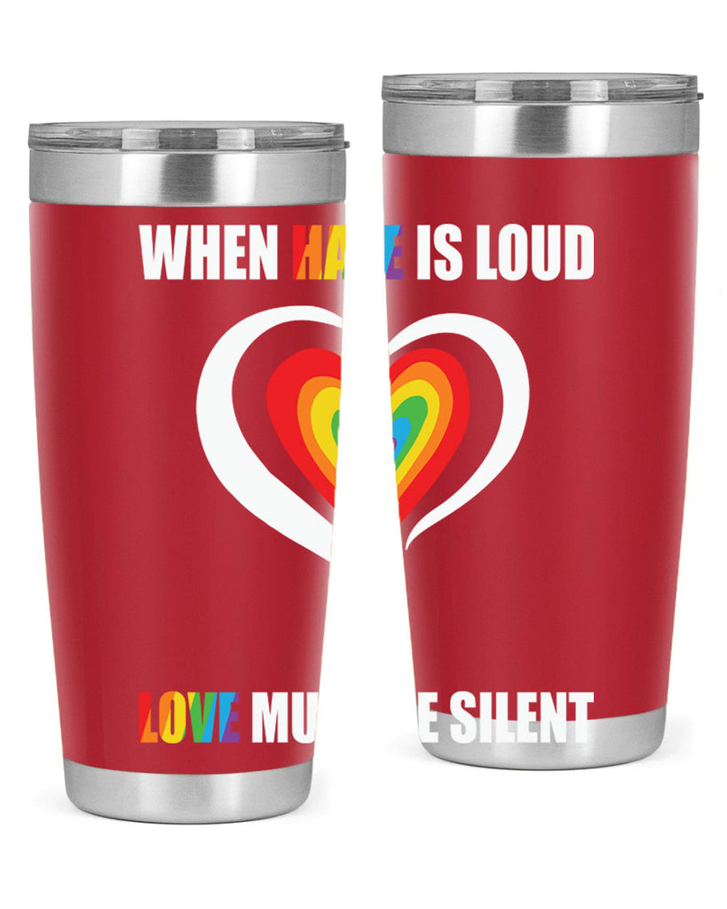 when hate is loud love lgbt 3#- lgbt- Tumbler