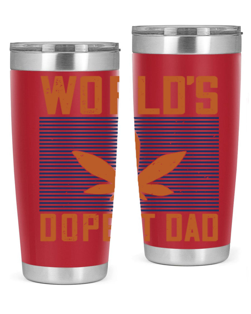 worlds dopest dad 148#- fathers day- Tumbler