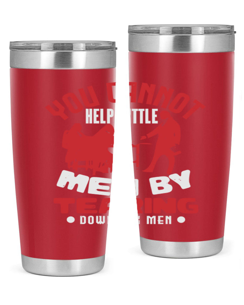 you cannot help little men Style 72#- Fourt Of July- Tumbler