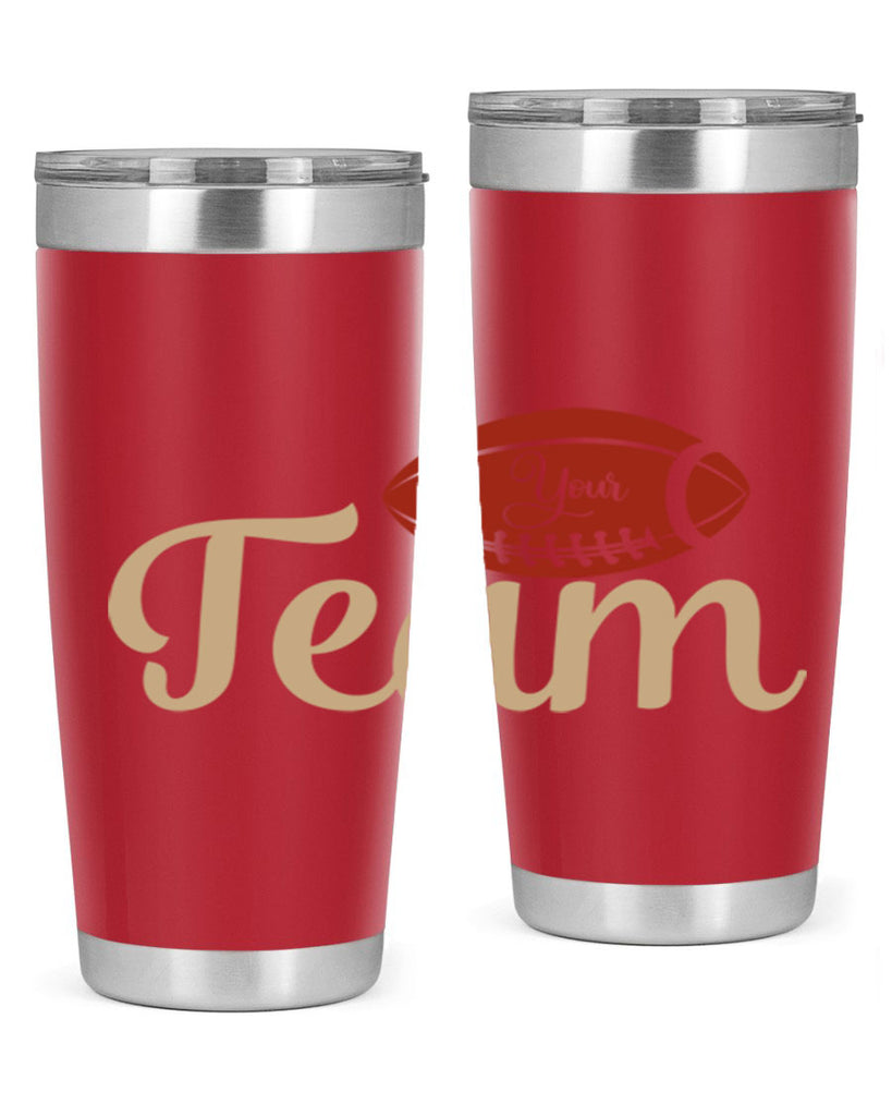 your team 2271#- softball- Tumbler