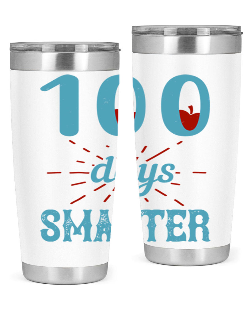 7 days smarter 47#- 100 days of school- Tumbler
