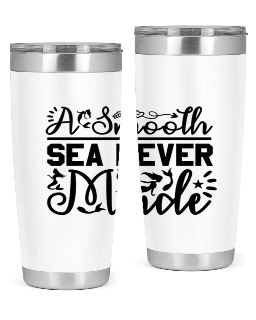 A Smooth Sea Never Made 11#- mermaid- Tumbler