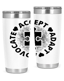 Accept Style 41#- autism- Tumbler