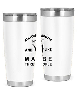All I Care About is Style 26#- cat- Tumbler