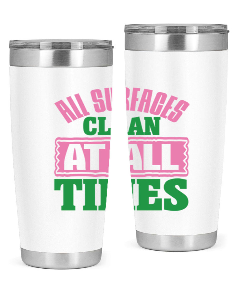 All surfaces clean at all times Style 1#- cleaner- tumbler