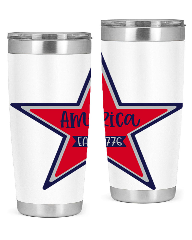 America East Style 144#- Fourt Of July- Tumbler