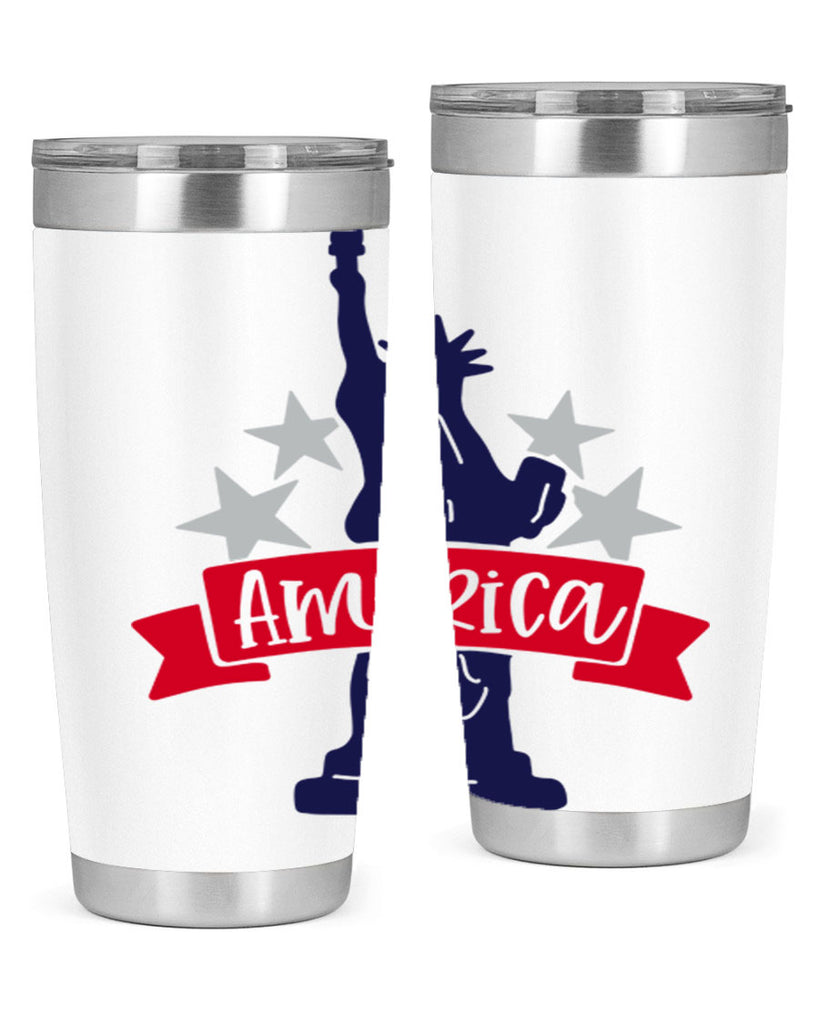 America Style 145#- Fourt Of July- Tumbler