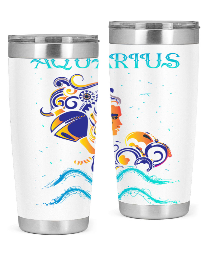 AquariusZodiac 76#- zodiac- Tumbler