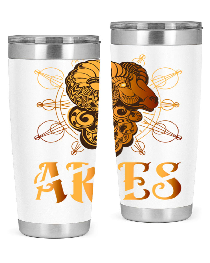 Aries 121#- zodiac- Tumbler