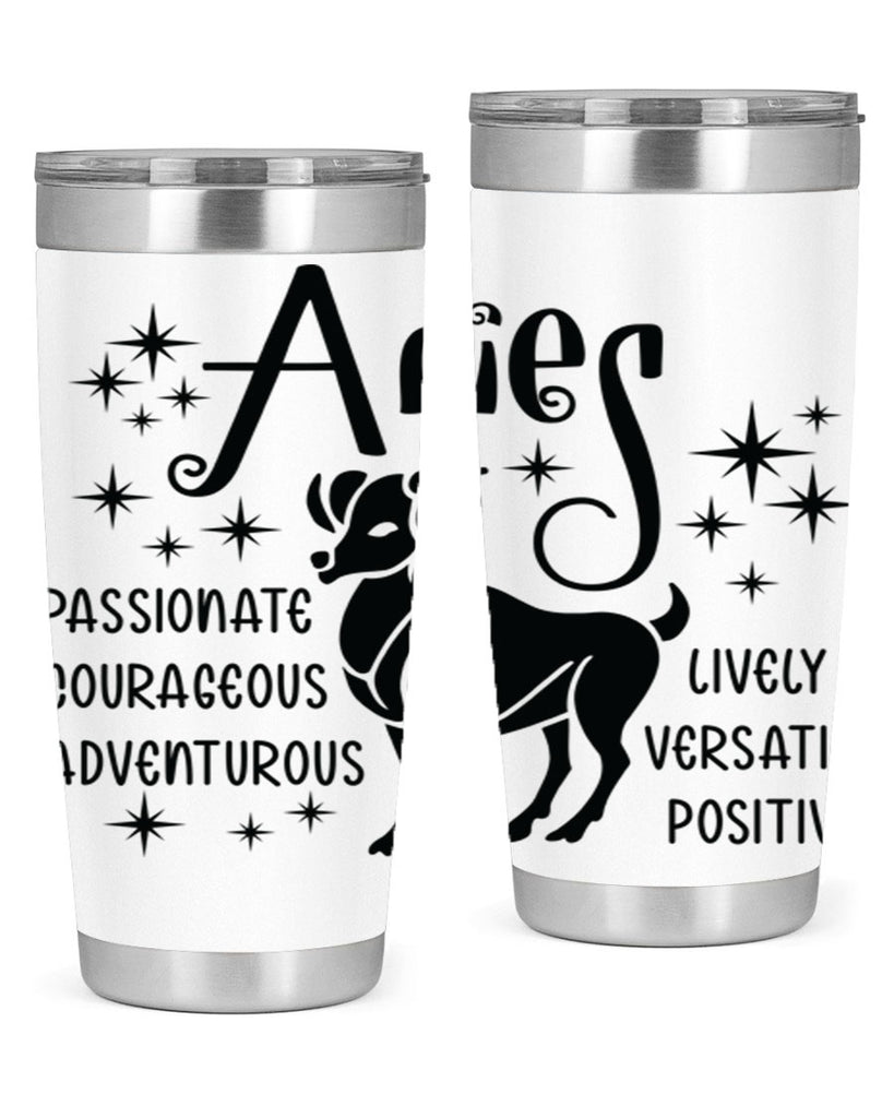 Aries 93#- zodiac- Tumbler
