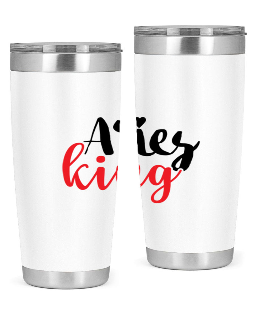 Aries king 96#- zodiac- Tumbler